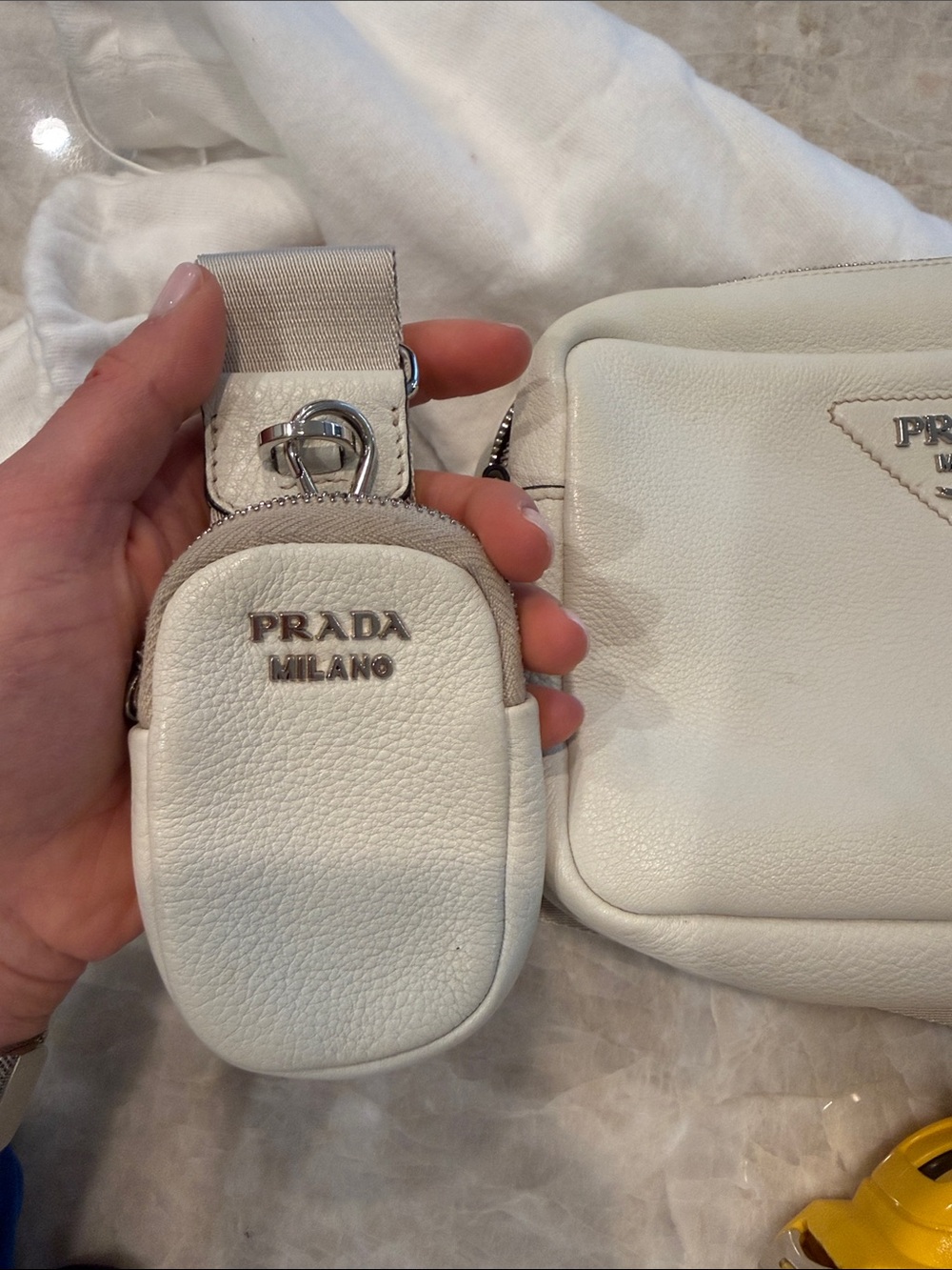 Prada Leather Shoulder Bag - Picture 11 of 13